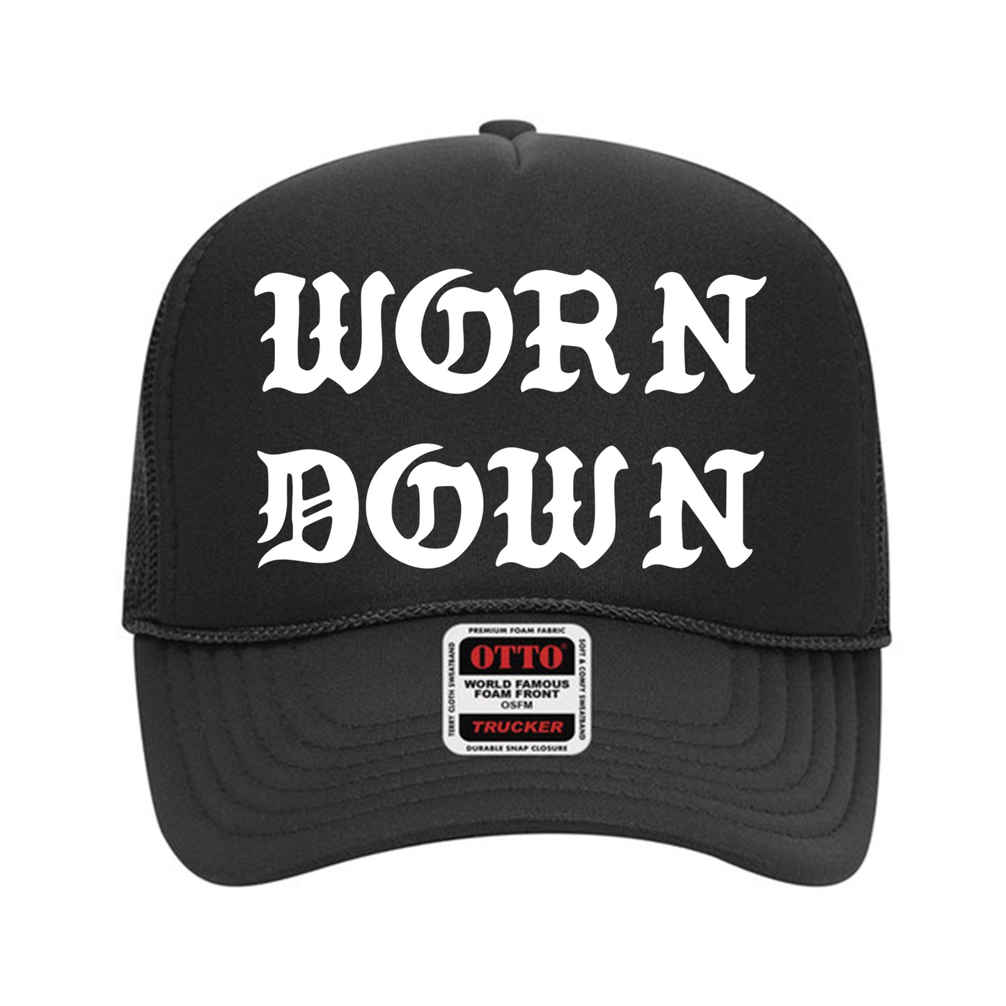 "Worn Down Trucker Hat"