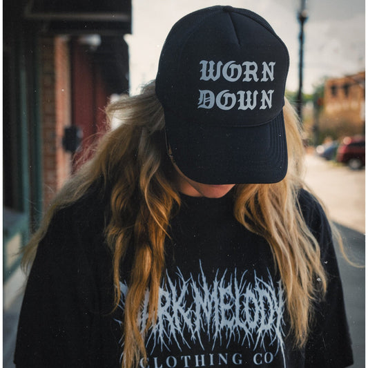 "Worn Down Trucker Hat"